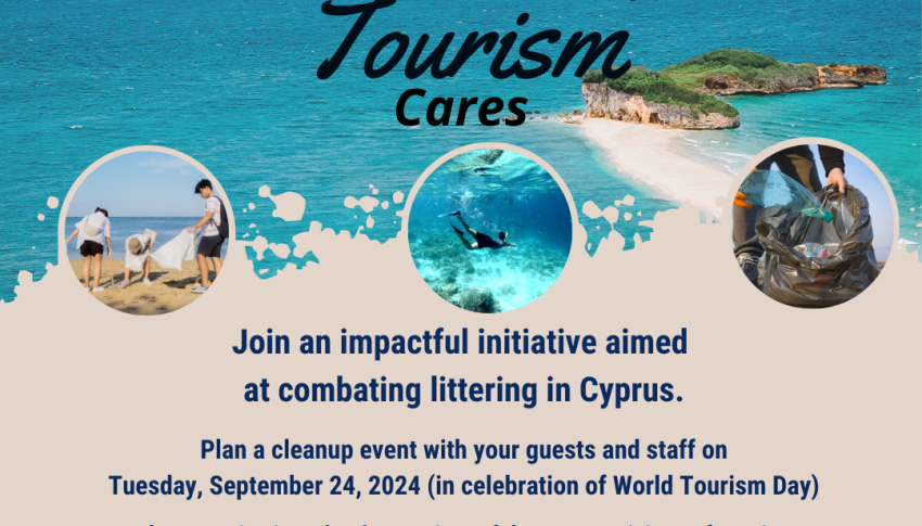 Tourism Cares: Unite for a Cleaner Cyprus