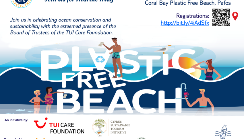 Launch Event Coral Bay Plastic Free Beach, Municipality of Akamas